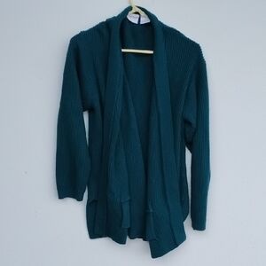 Bobbie Brooks Deep Teal Cardigan Sweater
